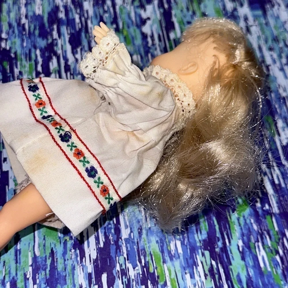 Vintage 1984 Ginny Poseable Vogue Dolls Inc 8” FALL WINDS All Vinyl Sleepy Eyes